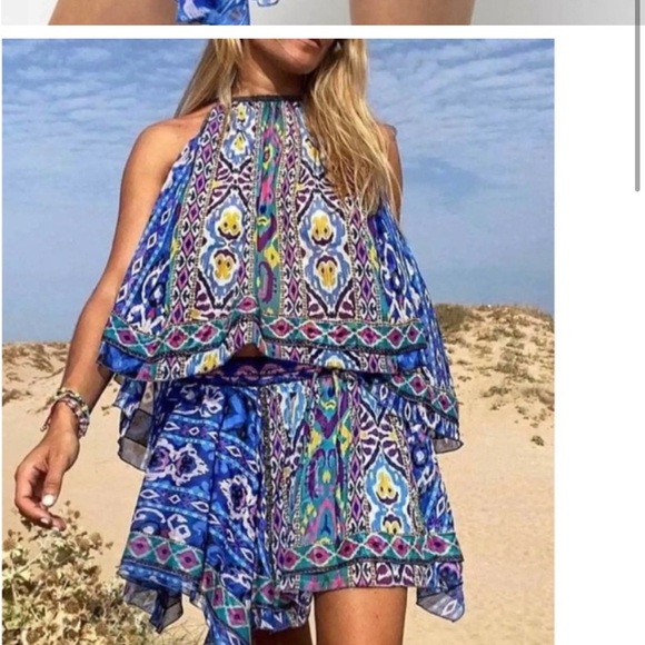 NWT ZARA VACATION BOHO  MINI SKIRT 
SIZE M AND L
🚨 FINAL PRICE NO OFFER ACCEPT | - Picture 3 of 9